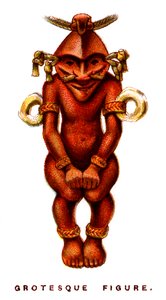Groteske Figur, 1923 von Unbekannt