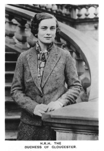 Ihre Königliche Hoheit Die Herzogin von Gloucester 1901-2004, 1937 von Unbekannt