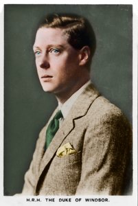 HRH Der Herzog von Windsor, 1937 von Unbekannt