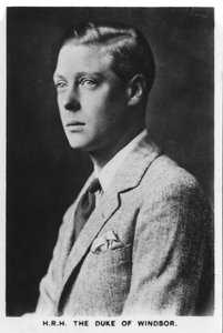 HRH Der Herzog von Windsor, 1937 von Unbekannt