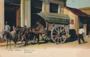Habana - Spanischer Karren. Carromato, um 1907 von Unbekannt