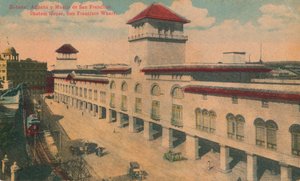 Habana: Aduana y Muelle de San Francisco. Zollhaus, San Francisco Kai, Kuba, ca. 1910