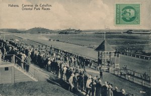 Habana. Oriental Park Rennen, um 1910 von Unbekannt