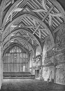 Halle der Bruderschaft der Heiligen Dreifaltigkeit, London, ca. 1790-1906 von Unbekannt