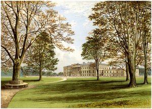 Hamilton Palace, South Lanarkshire, Schottland, Heimat des Duke of Hamilton, ca. 1880