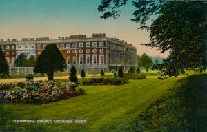 Hampton Court, Blick nach Westen, ca. 1910
