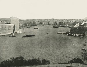 Hafenansicht, Marseille, Frankreich, 1895 von Unbekannt