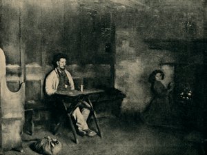 Schwere Zeiten, 1886, 1935 von Unbekannt