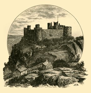Harlech Castle, 1898 von Unbekannt