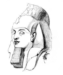 Kopf von Ramses, 1848