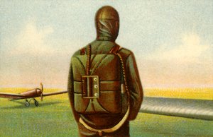 Heinecke-Fallschirm, ca. 1918, 1932