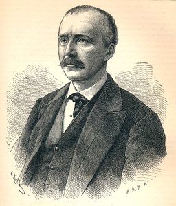 Heinrich Schliemann, 1822-1890, Deutscher Archäologe, 1893