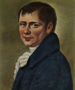 Heinrich von Kleist 1777-1811. - Gemälde von Graff, 1934 von Unbekannt