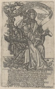Hellespontinische Sibylle, frühes 15. Jahrhundert von Unbekannt