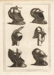 Helme aus dem Tower of London von Unbekannt
