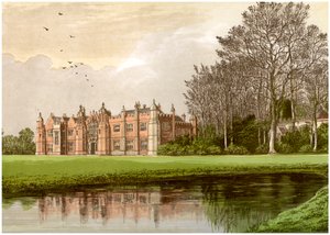 Hengrave Hall, Suffolk, Heimat der Familie Gage, um 1880 von Unbekannt