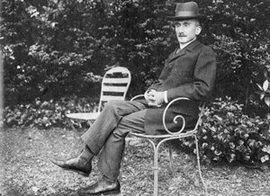 Henri Bergson, französischer Philosoph, 1910