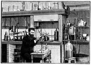 Henri Moissan, französischer Chemiker, ca. 1883-1903
