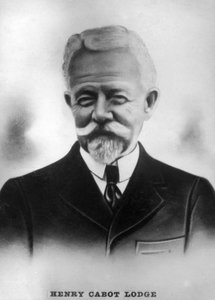 Henry Cabot Slim Lodge 1850-1924, amerikanischer republikanischer Senator und Historiker, ca. 1910 von Unbekannt