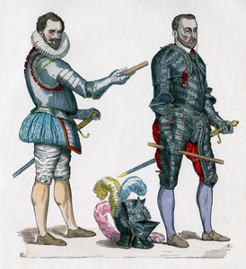 Heinrich I., Herzog von Guise, 1580, und Franz von Montmorency, 1576 1882-1884 von Unbekannt