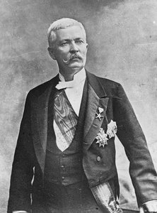 Henry Morton Stanley, walisischer Journalist und Entdecker, spätes 19. oder frühes 20. Jahrhundert von Unbekannt