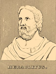 Heraklit, ca. 535 - ca. 475 v. Chr., 1830 von Unbekannt