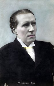 Herbert Beerbohm Tree, englischer Schauspieler und Theaterleiter, frühes 20. Jahrhundert von Unbekannt