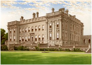 Heythrop, Oxfordshire, Heim der Familie Brassey, ca. 1880