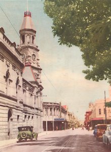 High Street, Fremantle, um 1947 von Unbekannt