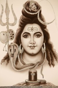 Hindu-Gott Shiva, Indien