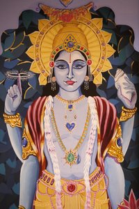 Hindu-Göttin Durga, London, Großbritannien