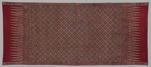 Hüftwickel Tapis, 1800-1850 von Unbekannt
