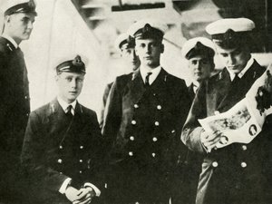 Seine Majestät unter seinen Kameraden, ca. 1910er, 1937 von Unbekannt