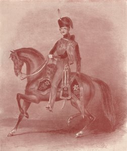 Seine Königliche Hoheit Prinz Albert, Oberst der 11. Husaren, 19. Jahrhundert, 1909