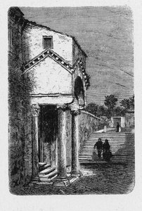 Geschichte des antiken Rom. Basilika San Clemente ist eine römisch-katholische Minorbasilika, die dem Papst Clemens I. gewidmet ist und sich in Rom, Italien, befindet. von Unbekannt