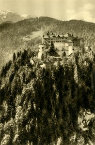 Burg Hohenwerfen, Werfen, Österreich, um 1935