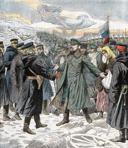 Ehrenvolle Kapitulation, Port Arthur, Russisch-Japanischer Krieg, 1904-5 von Unbekannt