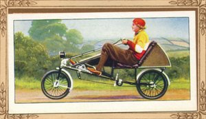 Horizontales Fahrrad, 1939