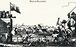 Pferderennen, ca. 1804, 1903 von Unbekannt