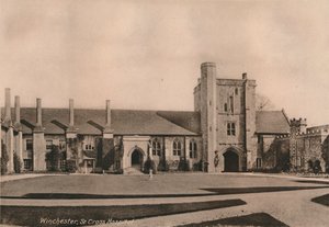 Hospital of St Cross, Winchester, Hampshire, frühes 20. Jahrhundert von Unbekannt