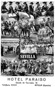Hotel Paraiso, Sevilla, Spanien, 20. Jahrhundert von Unbekannt