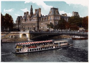 Hotel de Ville, Paris, um 1900