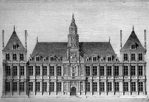 Hotel de Ville, Reims, Frankreich, 1882-1884