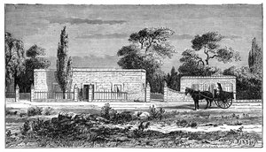 Haus eines reichen Buren, Südafrika, um 1890 von Unbekannt