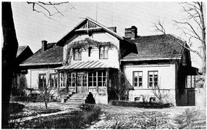 Haus, in dem Marie Curie Gouvernante war, ca. 1887