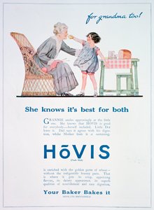 Hovis-Brot-Werbung, 1923