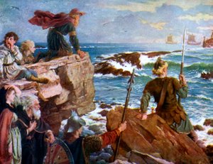 Wie die Dänen vor tausend Jahren den Kanal hinaufkamen, 1925 von Unbekannt