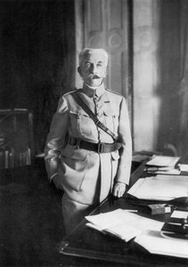 Hubert Lyautey, französischer General des Ersten Weltkriegs und Kriegsminister, 1926