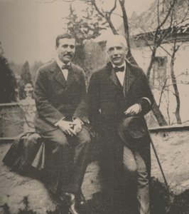 Hugo von Hofmannsthal 1874-1929 und Richard Strauss 1864-1949, 1912 von Unbekannt
