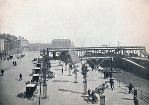 Hull - Der Pier und die Front, 1895